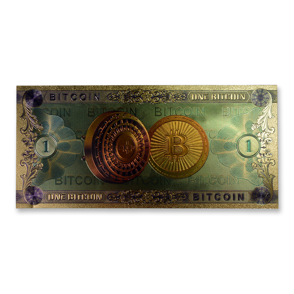 Banknot 1 BCT bitcoin